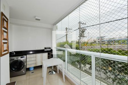 Varanda da Sala de apartamento à venda com 2 quartos, 61m² em Vila Endres, Guarulhos
