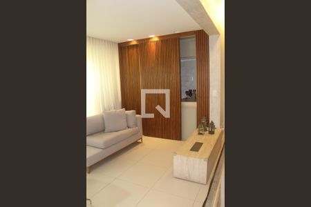 Sala de apartamento à venda com 4 quartos, 156m² em Vila da Serra, Nova Lima