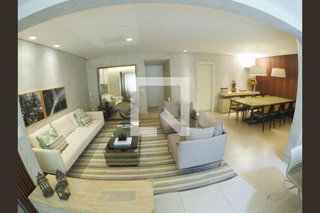 Sala de apartamento à venda com 4 quartos, 156m² em Vila da Serra, Nova Lima