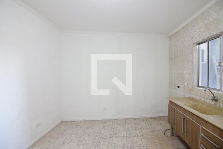 Sala/Cozinha de casa para alugar com 1 quarto, 50m² em Jardim Calux, São Bernardo do Campo