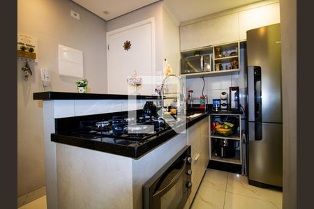 Cozinha de apartamento para alugar com 2 quartos, 45m² em Vila Leonor, São Paulo