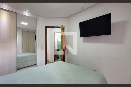 Quarto de apartamento à venda com 2 quartos, 100m² em Jardim Santo Alberto, Santo André