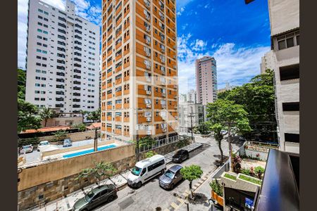 Vista da Sacada de apartamento para alugar com 3 quartos, 140m² em Barra Funda, Guarujá