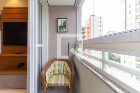 varanda de apartamento para alugar com 1 quarto, 35m² em Vila Mariana, São Paulo