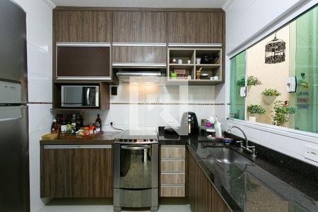 Cozinha de casa de condomínio à venda com 2 quartos, 64m² em Penha de França, São Paulo