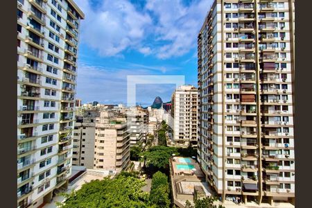 Varanda  vista  de apartamento à venda com 3 quartos, 116m² em Botafogo, Rio de Janeiro