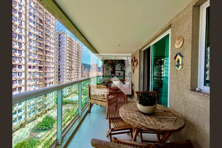 Varanda  de apartamento à venda com 3 quartos, 116m² em Botafogo, Rio de Janeiro