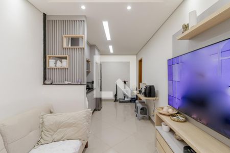 Sala de apartamento à venda com 1 quarto, 47m² em Vila Moinho Velho, São Paulo