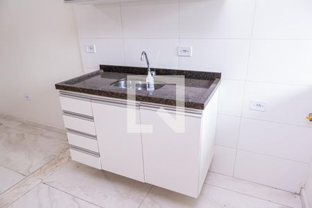 Sala e cozinha de apartamento para alugar com 2 quartos, 40m² em Vila Marieta, São Paulo