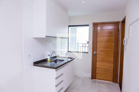 Sala e cozinha de apartamento para alugar com 2 quartos, 40m² em Vila Marieta, São Paulo