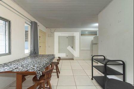 Sala/Cozinha de casa para alugar com 1 quarto, 34m² em Cidade Monções, São Paulo