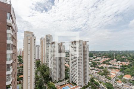 Vista da Sala de apartamento à venda com 1 quarto, 92m² em Campo Belo, São Paulo