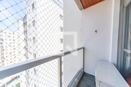 Varanda da Sala de apartamento à venda com 2 quartos, 68m² em Vila Valparaiso, Santo André