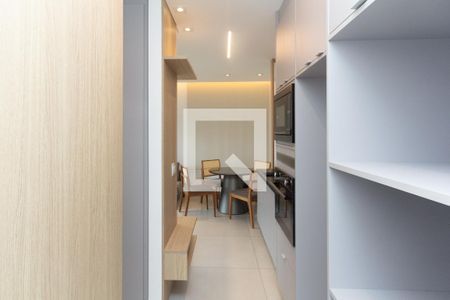 Sala/Cozinha de apartamento para alugar com 1 quarto, 36m² em Indianópolis, São Paulo