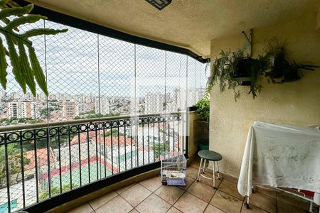 Varanda da Sala de apartamento para alugar com 3 quartos, 124m² em Lauzane Paulista, São Paulo