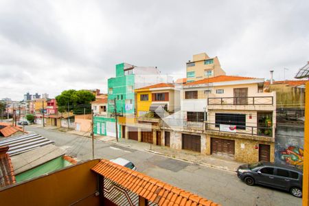 Vista da varanda de apartamento à venda com 3 quartos, 86m² em Vila Cecilia Maria, Santo André