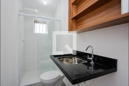 Banheiro de kitnet/studio para alugar com 1 quarto, 32m² em Gopouva, Guarulhos