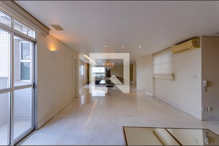 Sala de apartamento à venda com 4 quartos, 260m² em Itapoã, Belo Horizonte