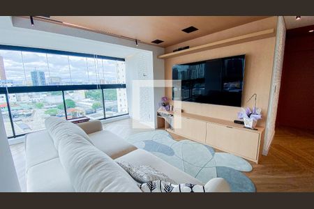 Sala - Sala de Jantar - Sala de Estar de apartamento à venda com 3 quartos, 133m² em Jardim, Santo André