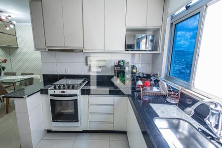 Cozinha de apartamento à venda com 3 quartos, 118m² em Candelária, Belo Horizonte