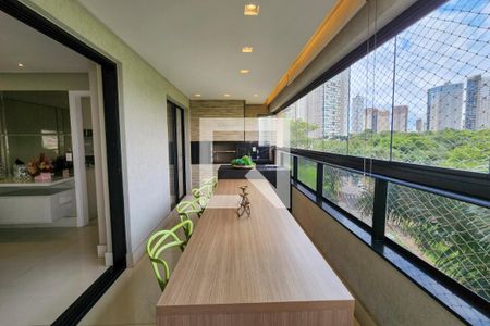 Varanda de apartamento para alugar com 3 quartos, 170m² em Jardim Goiás, Goiânia