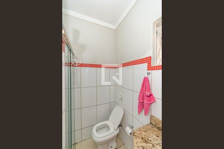 Banheiro da Suíte de casa para alugar com 1 quarto, 100m² em Jardim Presidente Wenceslau, Campinas