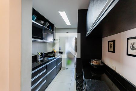 Cozinha de apartamento à venda com 3 quartos, 102m² em Jardim, Santo André