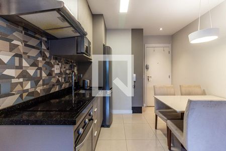 Cozinha de apartamento à venda com 1 quarto, 36m² em Campos Elíseos, São Paulo