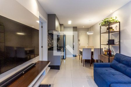 Sala de apartamento à venda com 1 quarto, 36m² em Campos Elíseos, São Paulo