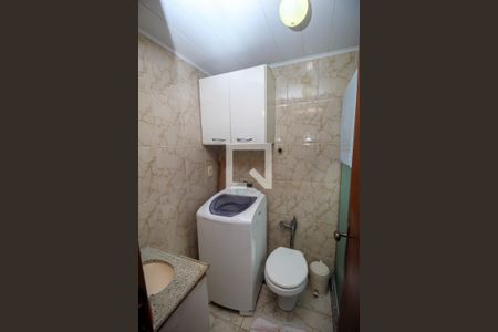 Banheiro de kitnet/studio à venda com 1 quarto, 24m² em Catete, Rio de Janeiro