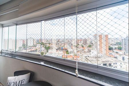 Varanda da Sala de apartamento à venda com 3 quartos, 108m² em Jardim Bela Vista, Santo André