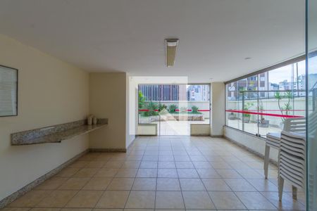 Área comum de apartamento à venda com 1 quarto, 40m² em Santo Antônio, Belo Horizonte
