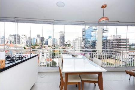 Varanda da Sala de apartamento para alugar com 2 quartos, 71m² em Pinheiros, São Paulo