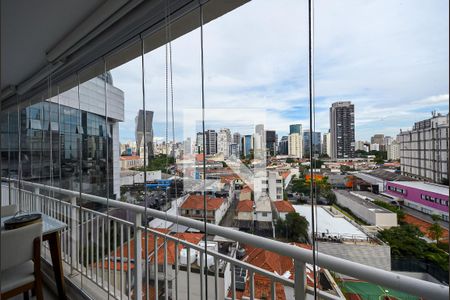 Vista da Varanda da Sala de apartamento para alugar com 2 quartos, 71m² em Pinheiros, São Paulo