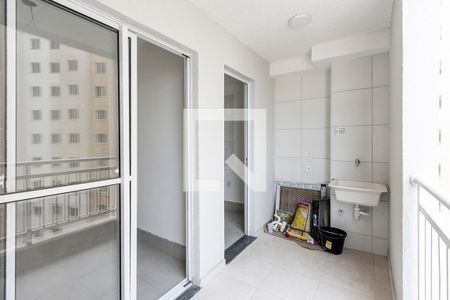 Varanda de apartamento à venda com 2 quartos, 44m² em Várzea da Barra Funda, São Paulo