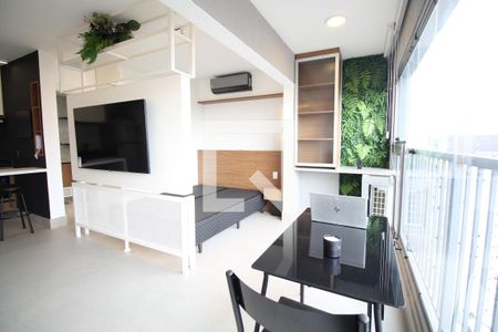 Varanda gourmet de apartamento à venda com 1 quarto, 37m² em Vila Mariana, São Paulo