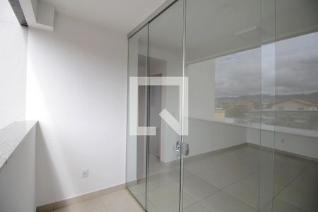 Varanda de apartamento à venda com 2 quartos, 61m² em Nova Vista, Belo Horizonte