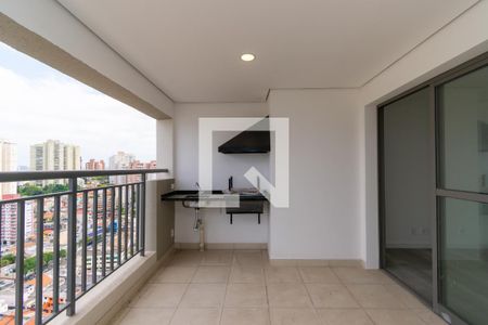 Varanda Gourmet de apartamento à venda com 3 quartos, 95m² em Vila Prudente, São Paulo