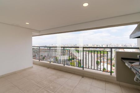 Varanda Gourmet de apartamento à venda com 3 quartos, 95m² em Vila Prudente, São Paulo