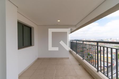 Varanda Gourmet de apartamento à venda com 3 quartos, 95m² em Vila Prudente, São Paulo