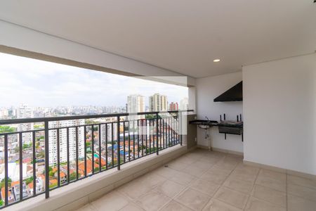 Varanda Gourmet de apartamento à venda com 3 quartos, 95m² em Vila Prudente, São Paulo