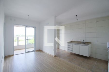 Sala de apartamento para alugar com 2 quartos, 63m² em Além Ponte, Sorocaba