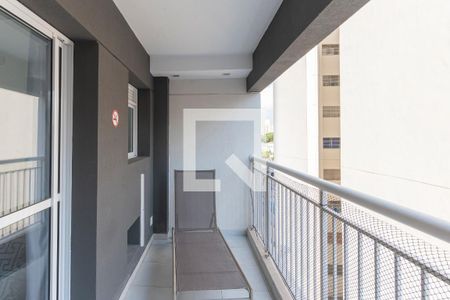 Sacada da Sala de apartamento para alugar com 1 quarto, 40m² em Centro, Campinas