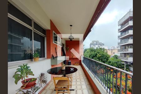 Varanda da Sala de apartamento à venda com 3 quartos, 98m² em Andaraí, Rio de Janeiro