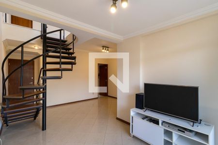 Sala principal de apartamento à venda com 4 quartos, 195m² em Taquaral, Campinas