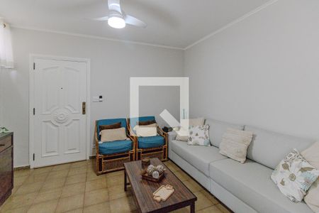 Sala de apartamento para alugar com 4 quartos, 130m² em Pitangueiras, Guarujá