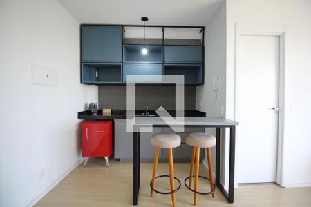 Cozinha de kitnet/studio à venda com 1 quarto, 26m² em Jardim Panorama, São Paulo