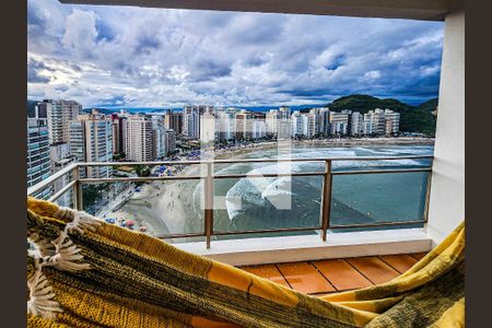 sacada de apartamento para alugar com 3 quartos, 110m² em Vila Luis Antonio, Guarujá