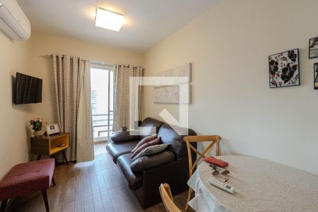 Sala de apartamento para alugar com 1 quarto, 36m² em Bela Vista, São Paulo