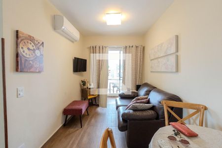 Sala de apartamento para alugar com 1 quarto, 36m² em Bela Vista, São Paulo